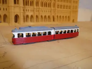 Wiener Linien E1 Tram – Spur N (1:160) / Vienna E1 Tram – N Scale (1:160)
