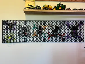 Big Boarders for Honeycomb Storage Wall