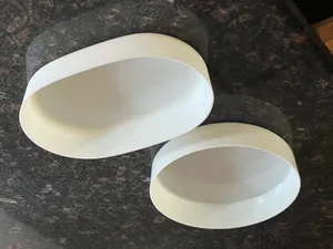 Modern ikebana vases (two styles)