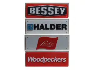 Tool Logos #3 (Bessey, Halder, Lisle, Woodpeckers)