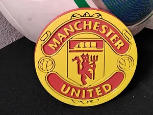 Convex Manchester United coaster or plaque