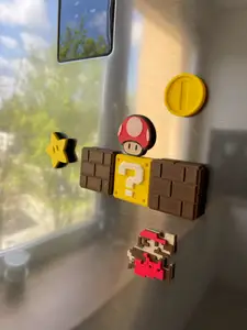 Mario Bros - fridge magnets