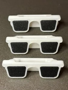 Glasses clip magnetic