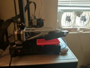 Anycubic Kobra X motor camera mount