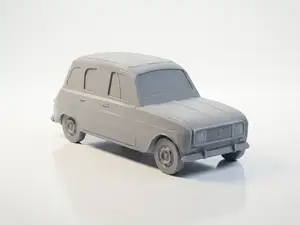 Renault 4L - Classic French Utility Car Model