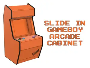 Functional Game Boy Arcade Cabinet