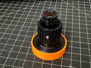 Freehub holder for Bontrager Rapid Drive (plus inadvertent fidget toy)