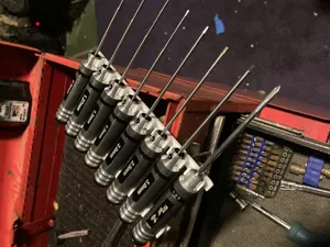 Screw driver organizer