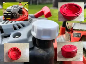 Lawn mower fuel cap replacment