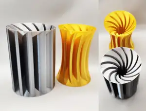 Shutter / Impeller Spiral Vases