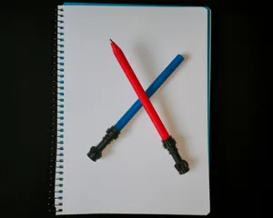 Lego Star Wars lightsaber pen