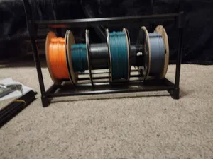 Conversion Spacers for 10 tier shoe rack to spools