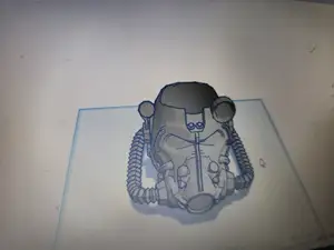 T-60 fallout helmet to hold pens