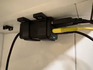Simple Under Desk/Cabinet mount for Baseus GAN Charger 65w (probably fits 100w)