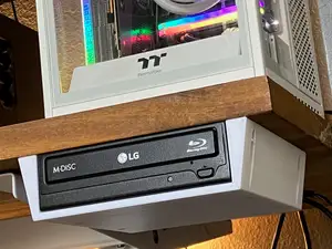 LG WH16NS40 Blu Ray DVD Under Desk Mount