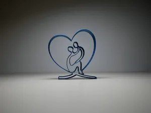 Mum and Child Ornament