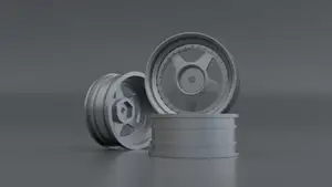 RC Drift Wheel inspired by Japan Racing JR6 (1/10)