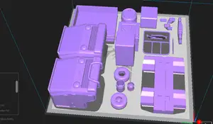 Every Part Separated in the Suzuki Carry Kei truck. Along with some remixes