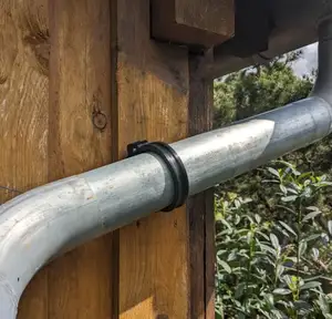 Rain Pipe Mount 90mm Diameter