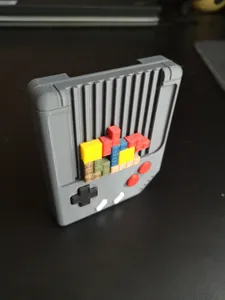 retro gameboy tetris game - BrickBoy
