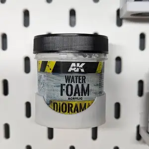 AK interactive 100ml Diorama paste/50mm bottle holder for Ikea Skadis