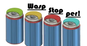 Wasp Stopper / Soda Can Lid