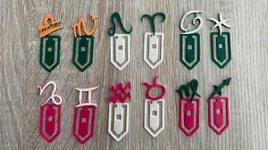 Zodiac Signs Bookmarks Collection