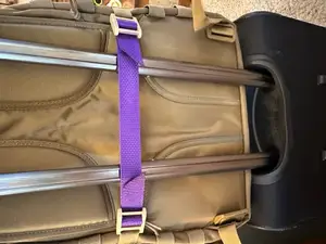Luggage Strap Buckle/clip for 1" Molle webbing