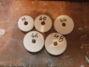 SOUTH BEND LATHE MODEL 9C ( 1937-1940 ) CHANGE GEARS PART 2