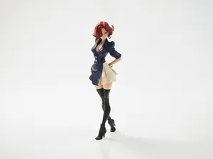 Lady Short Dress Figurine Female Figure 3D Printable