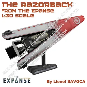 Razorback from THE EXPANSE TV show - 1:30 Scale (adaptable)
