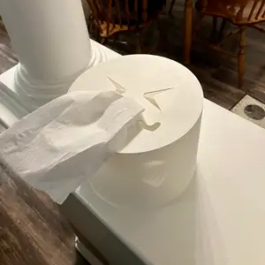 Sneeze Emoji Tissue Box Cover