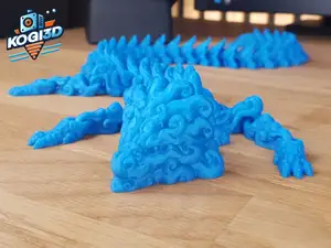 Print in Place Articulated Flexi Water Dragon