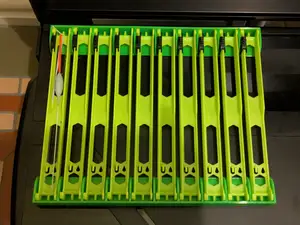 Fishing Pole Winder Rails