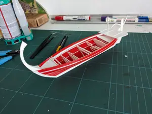 Dhoni (Traditional Maldivian Fishing Boat) WIP