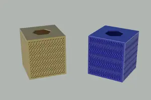 Wavy Tissue Box Covers (Updated 6/9/2023)