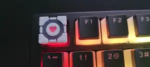 Portal Companion Cube Key Cap (Fits Kailh/Cherry MX)