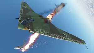 Horten Ho-229 WW2 Era German Flying Wing Fighter Jet