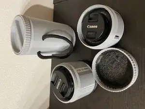Lens Cases for Canon EF-M / Canister Set