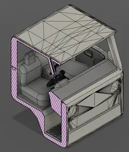 Suzuki Carry Kei Truck Interior
