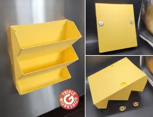 Magnetic Wall Organizer - No Supports - 25mm x 6mm Magnets