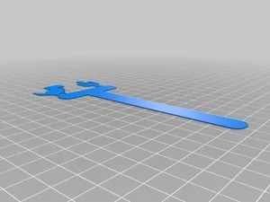 Chrome Dinosaur Bookmark (remix of thing:2952775 with no tag)
