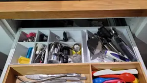 Ikea drawer tray for the kitchen
