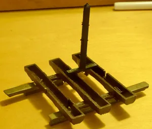 LGB/Garden rail support pillar