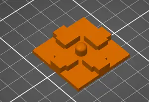 Foot cap for CAVans / 15x15 extrusion