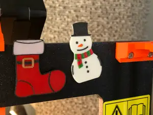 MMU Snowman charm for i3 MK3S