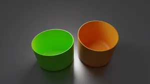 Simple Flower Plant Pot (waterproof)
