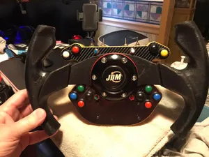 Sim Racing Button Box Steering wheel adapter.