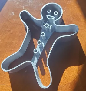 Gingerbread cookie cutter