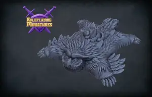 RPM Patreon "Owlbear skin rug"